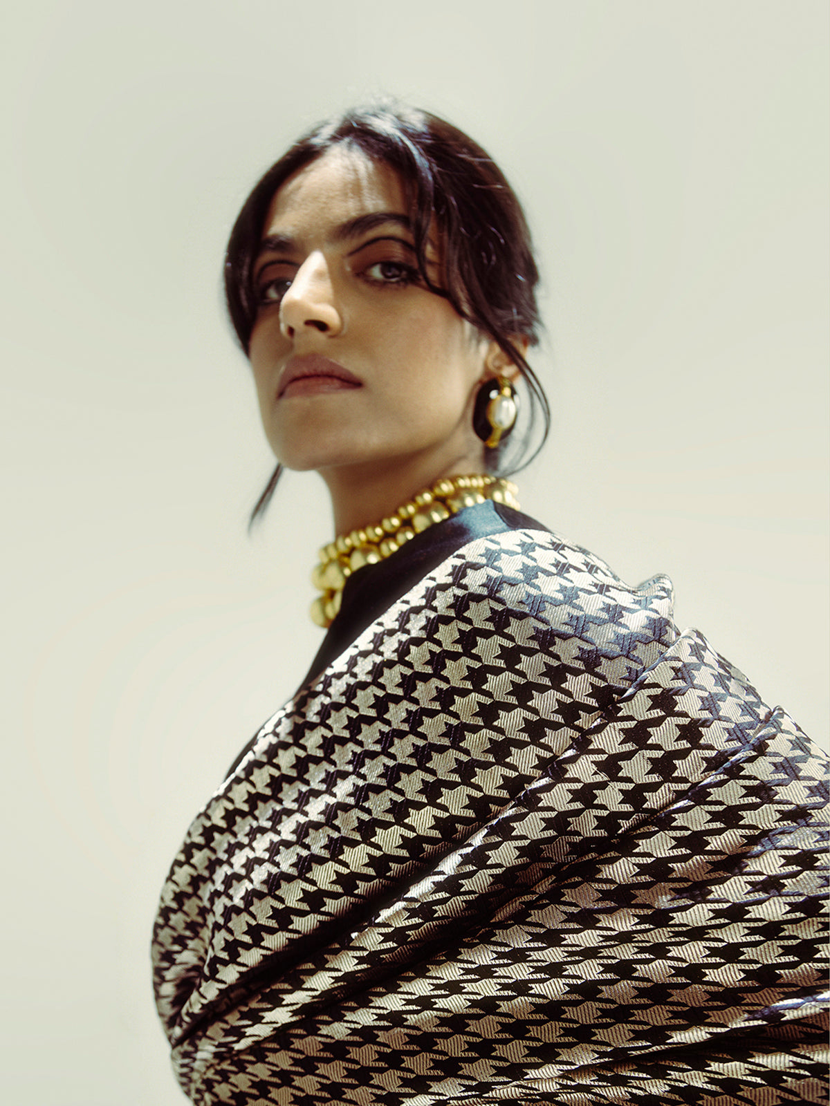 The Gold Snitch Saree