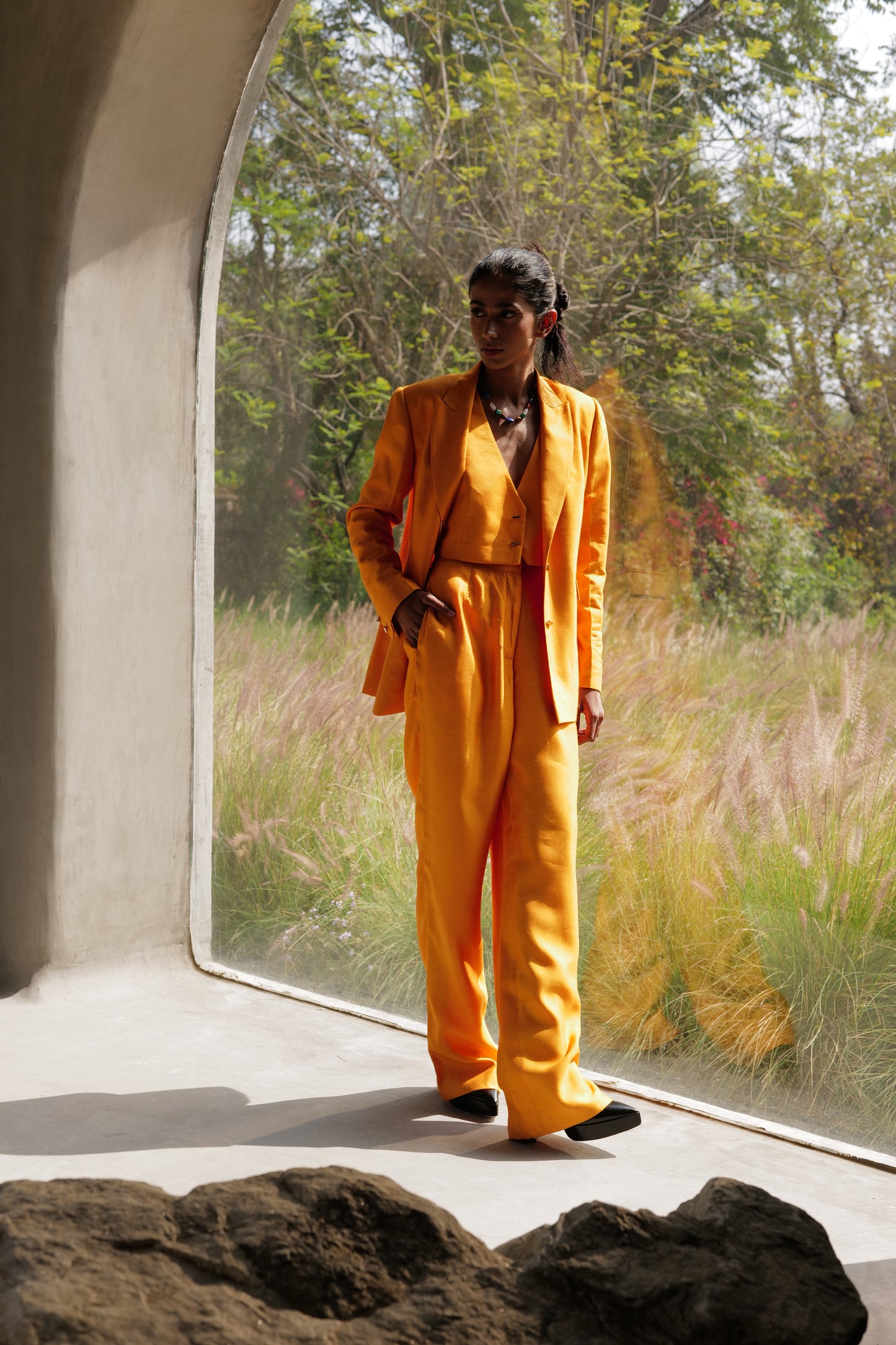 Autumn Glory Three Piece Suit