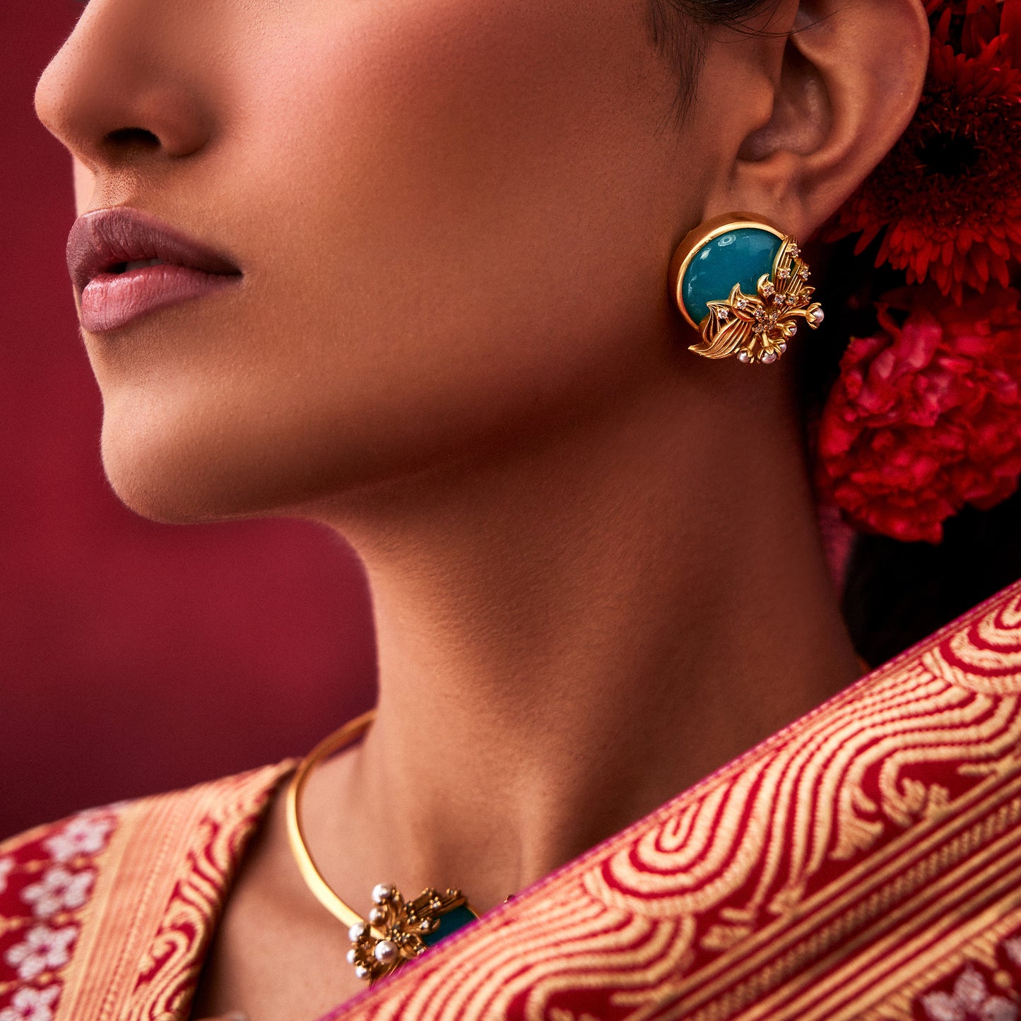 Odeta Statement Studs