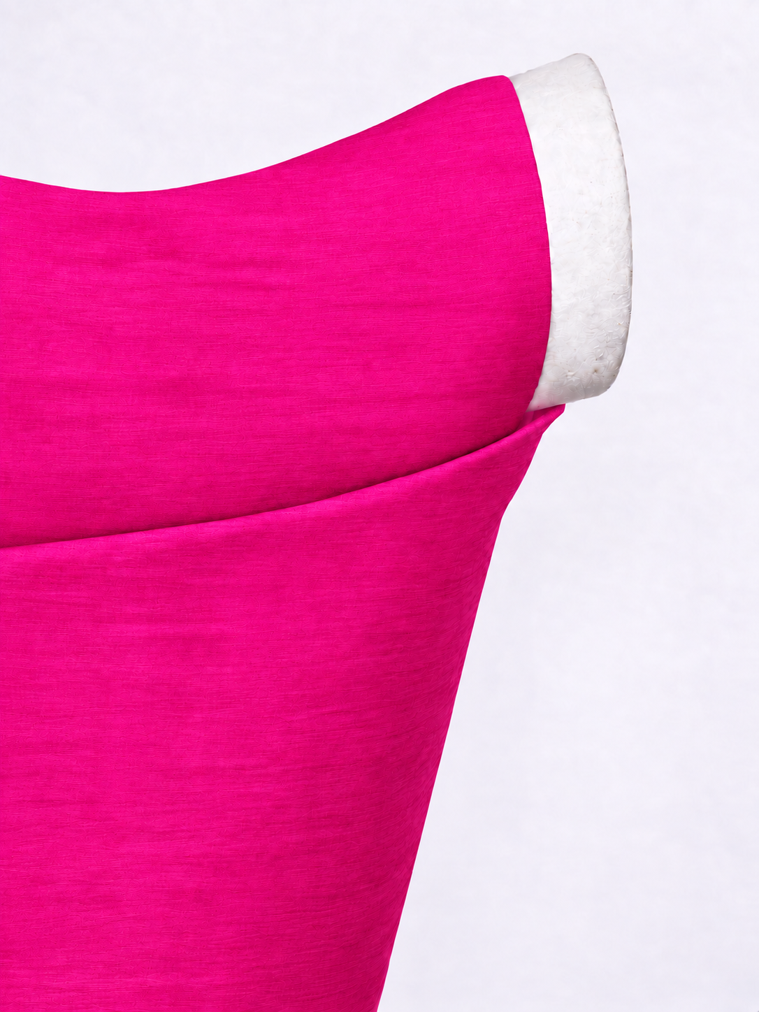 Handwoven Hot Pink Blouse Fabric