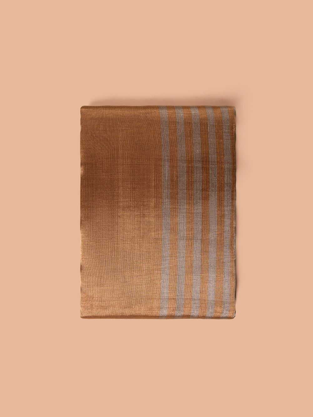 Handwoven Gold Tissue  Fabric