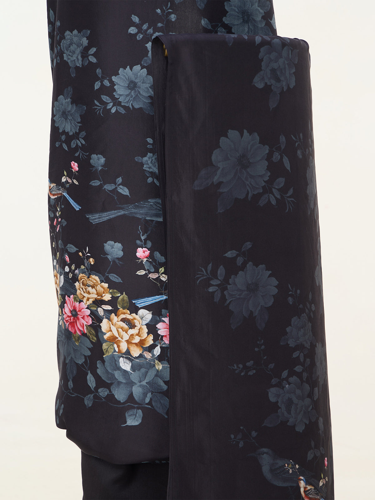 Handwoven Black Banarasi Suit Set