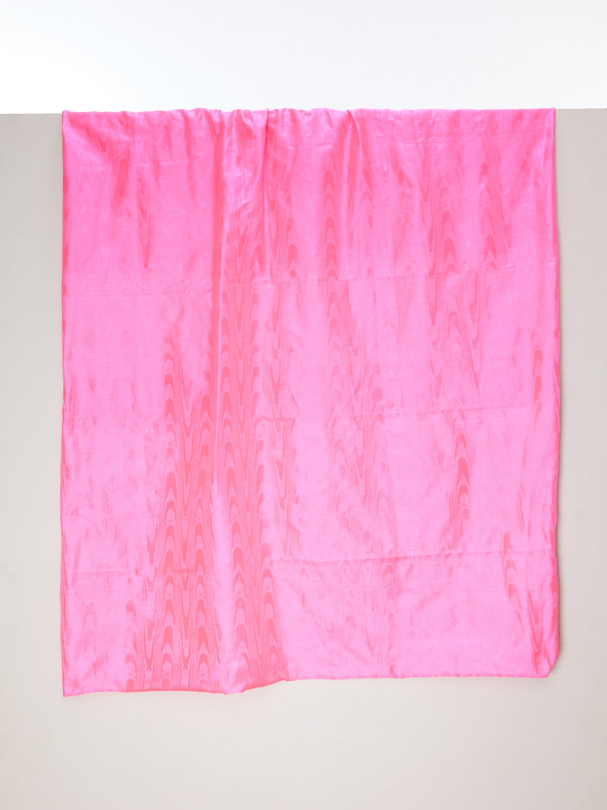 Handwoven Bubblegum Pink Tanchoi Banarasi Fabric
