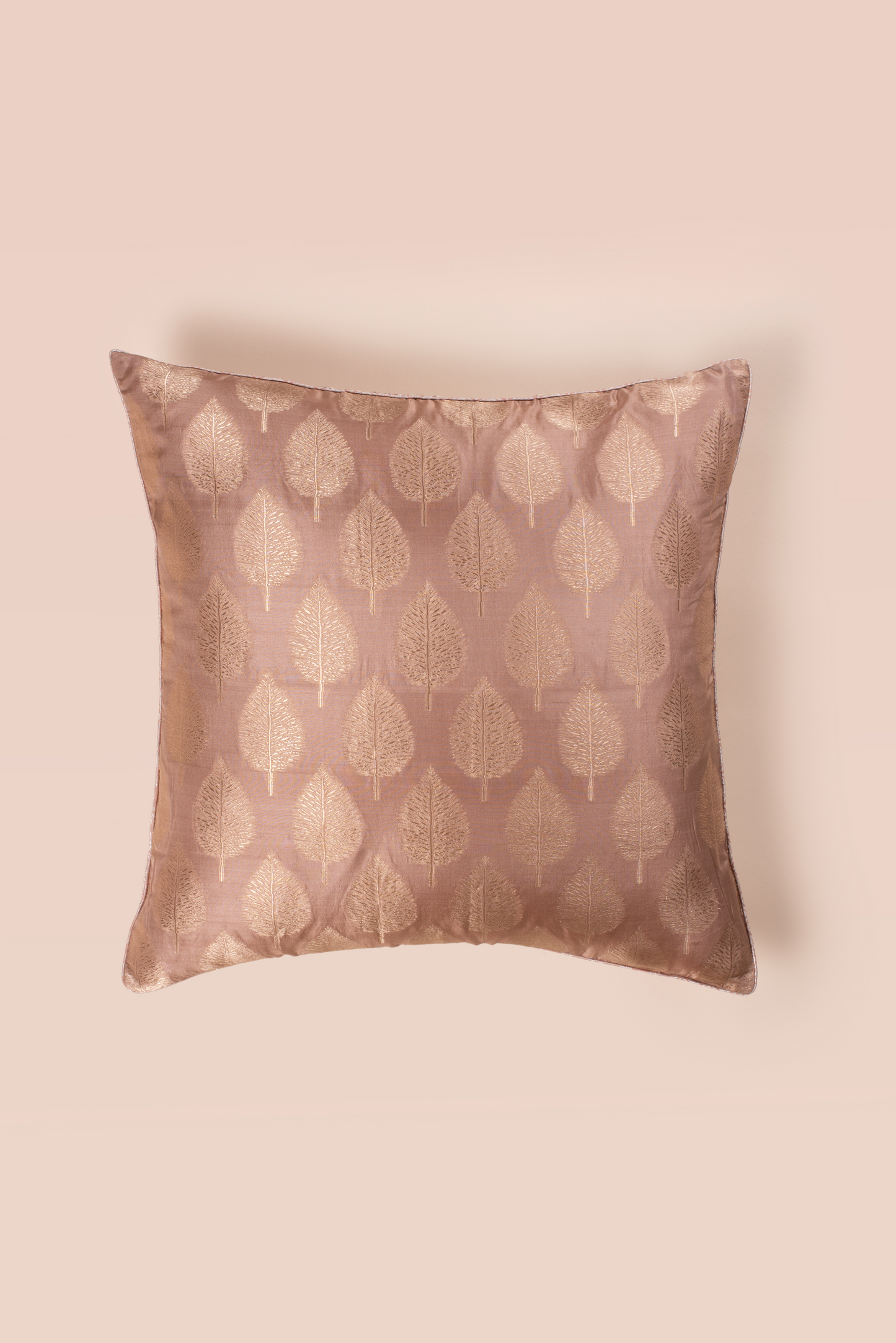 Handwoven Square Reversible Silk Cushion Cover