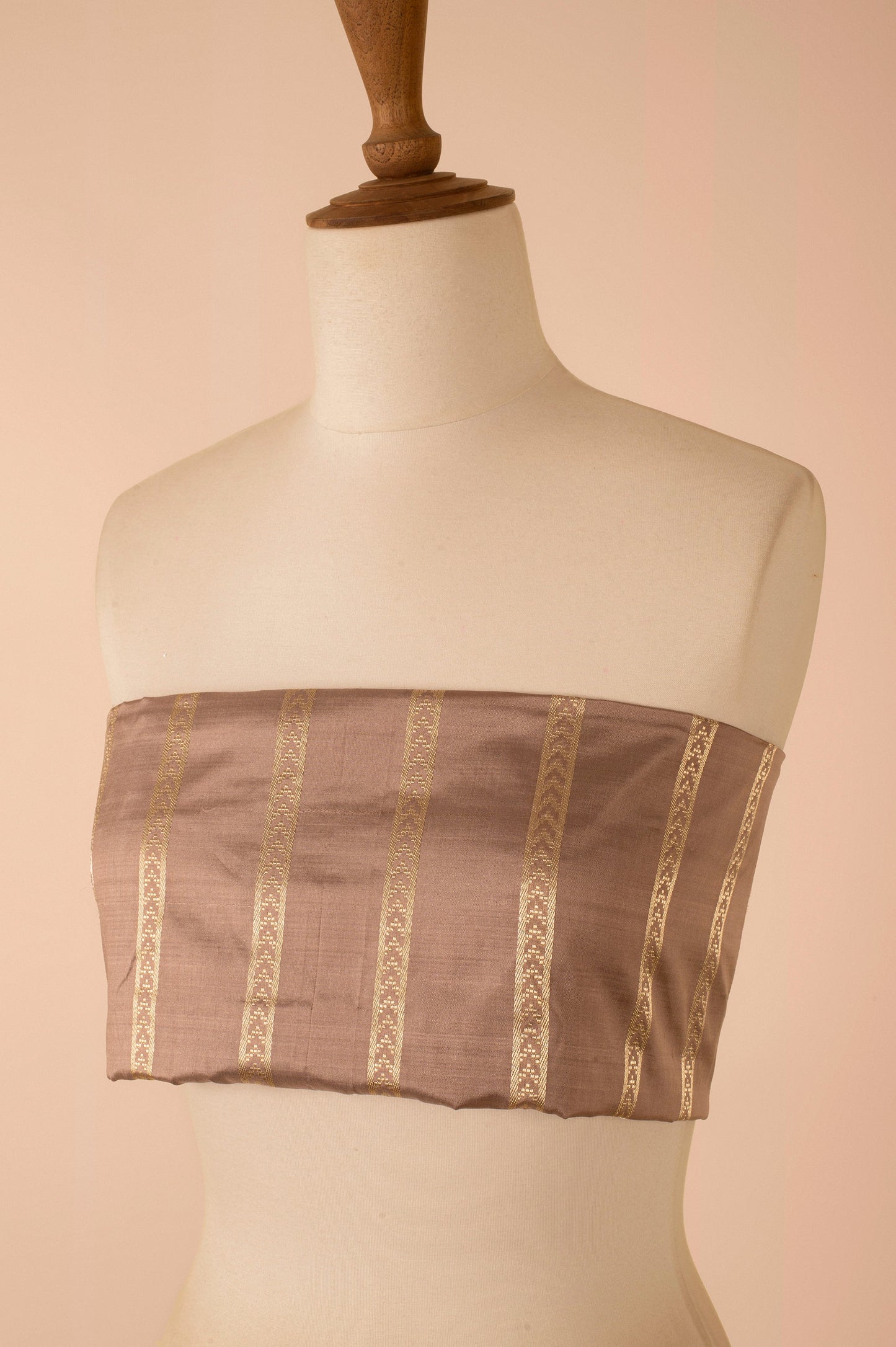 Handwoven Mauve Silk Saree