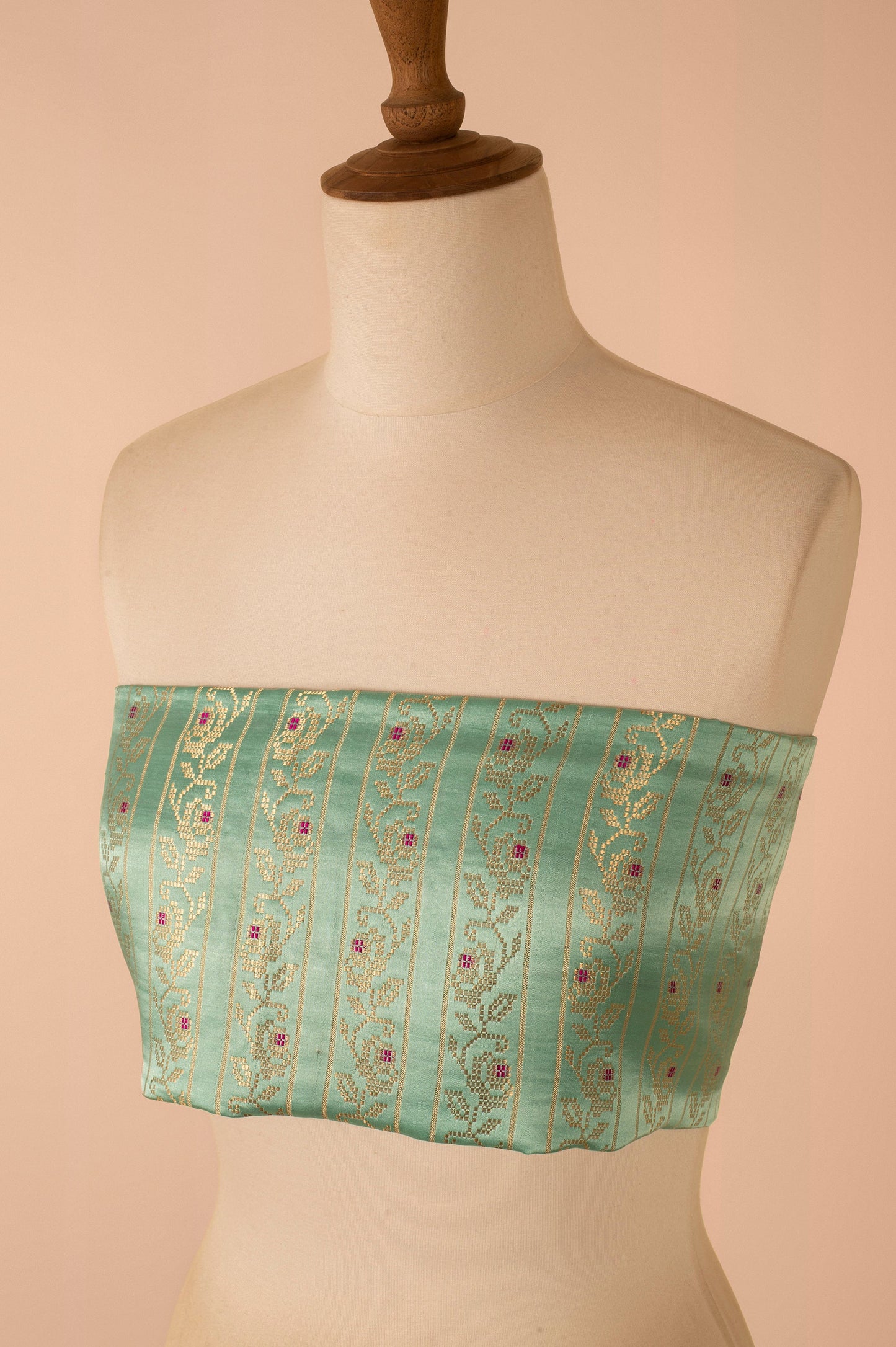 Handwoven Blue Tissue Silk Saree