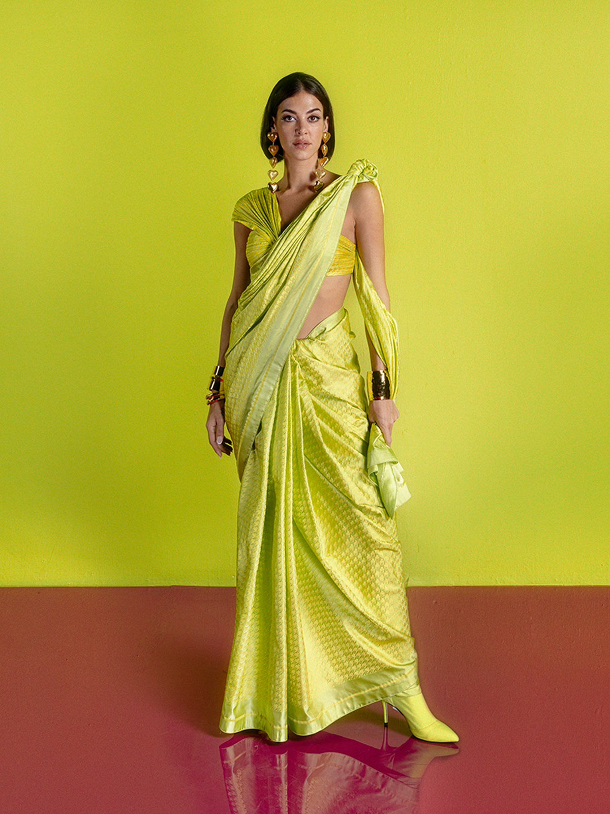 Kajol in The Limoncello Saree