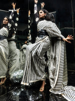 The Candy Cane Saree