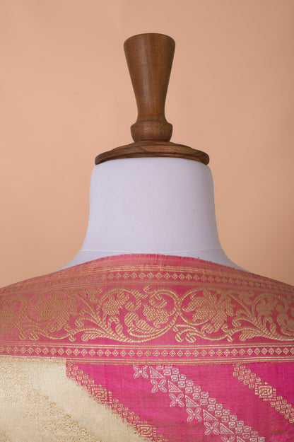 Handwoven Multicolor Silk Dupatta