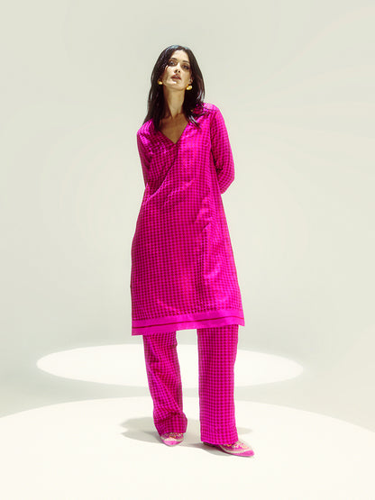 Pink Gerum Kurta Set