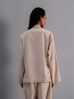 WARM BEIGE OVERSHIRT