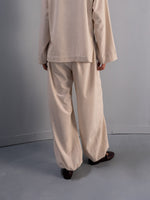 WARM BEIGE BALOON PANTS