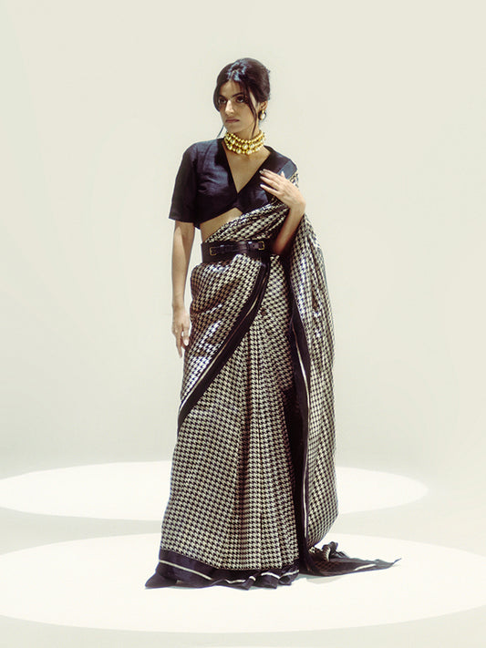 The Gold Snitch Saree