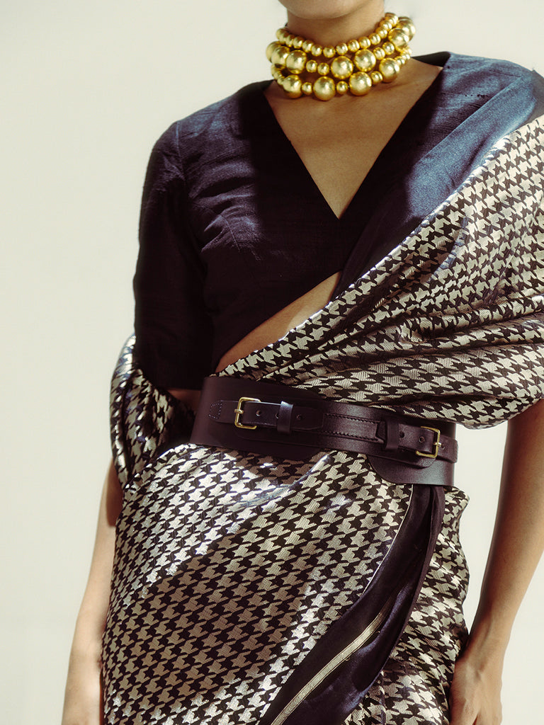 The Gold Snitch Saree