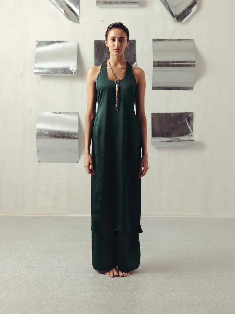 POSY GREEN TANK TOP & PANTS