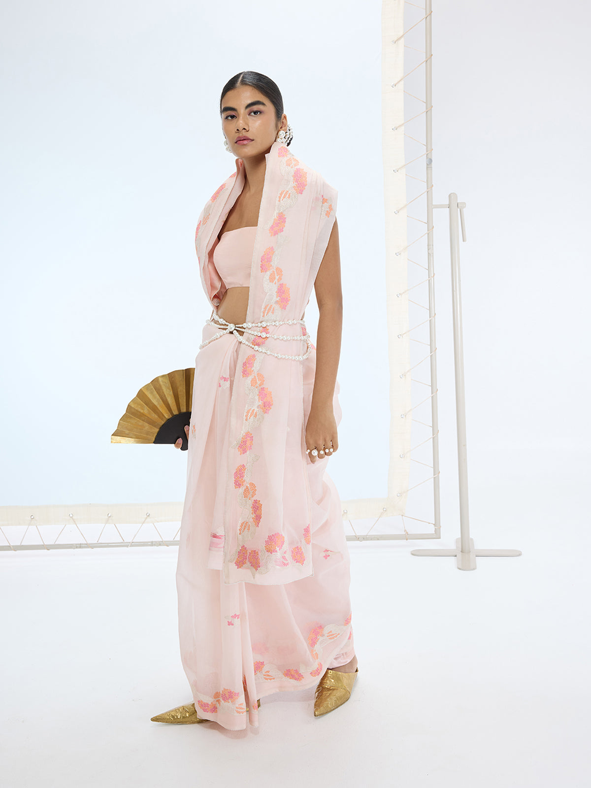 The Anna Saree In Pink