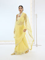 The Eve Saree In Lemon