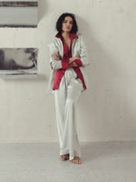 GRAY MIST STRAIGHT PANTS