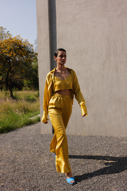 Blazing Yellow Relaxed Co-Ord