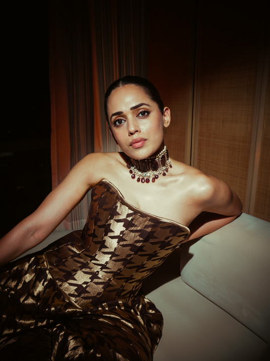 Espresso Gerum Co-ord Set