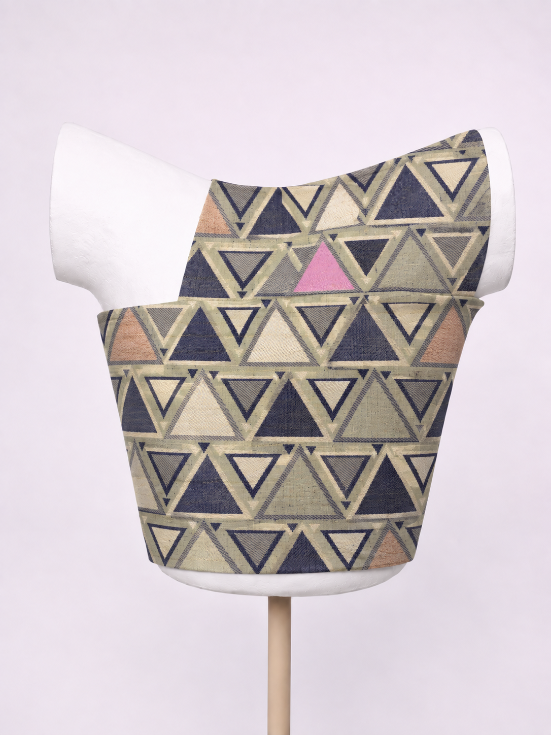 Handwoven Multi-colour Cutwork Blouse Fabric