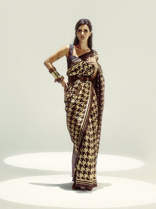 Espresso Gerum Saree