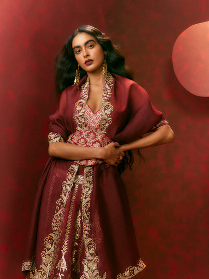 The Inferno Lehenga