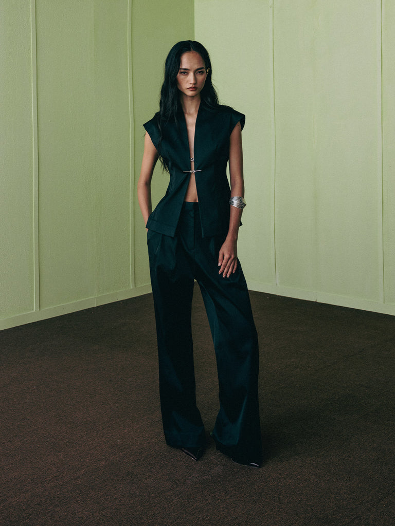 PROCESS BLACK TROUSERS