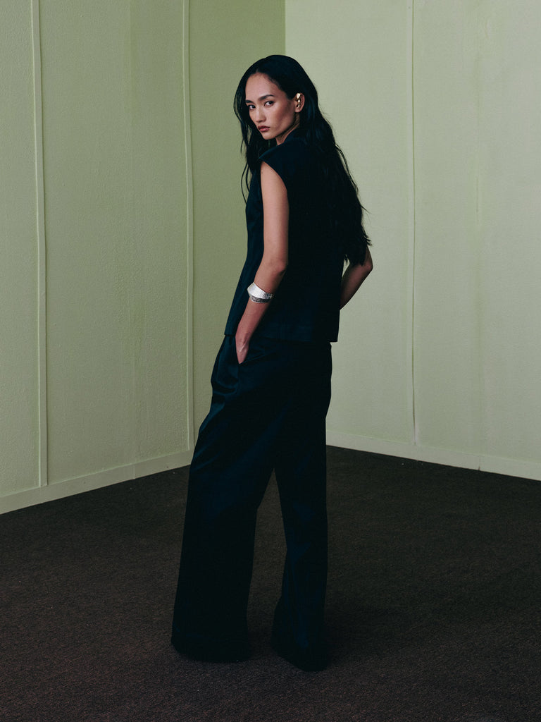 PROCESS BLACK TROUSERS
