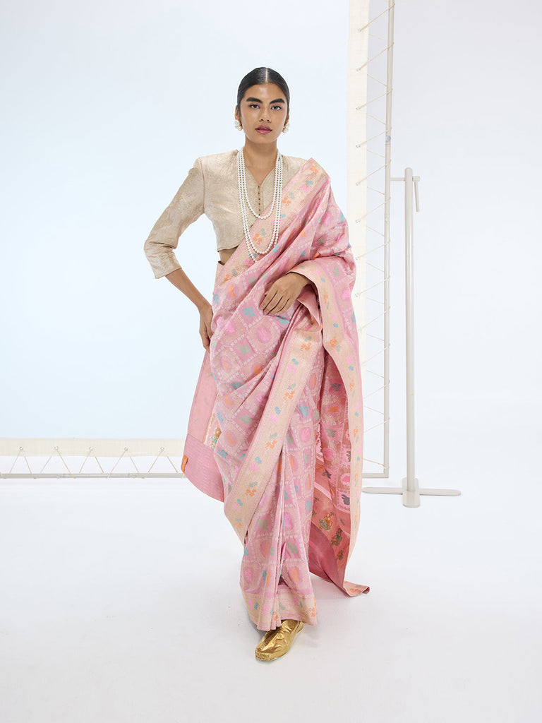 The Andy Saree In Pink