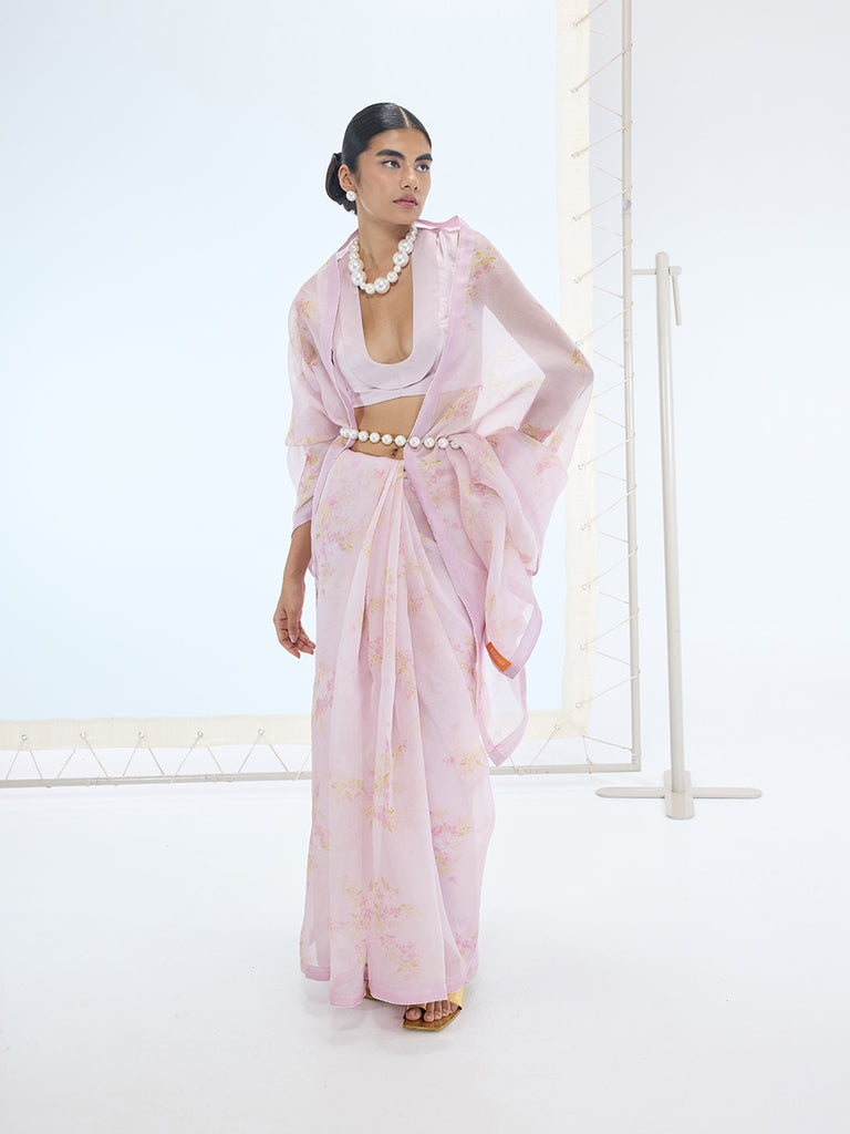 The Emma Saree In Pink