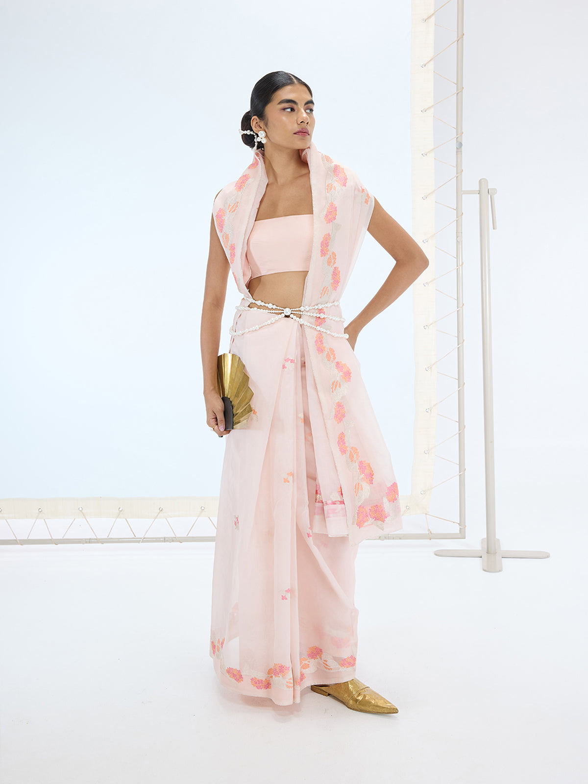The Anna Saree In Pink