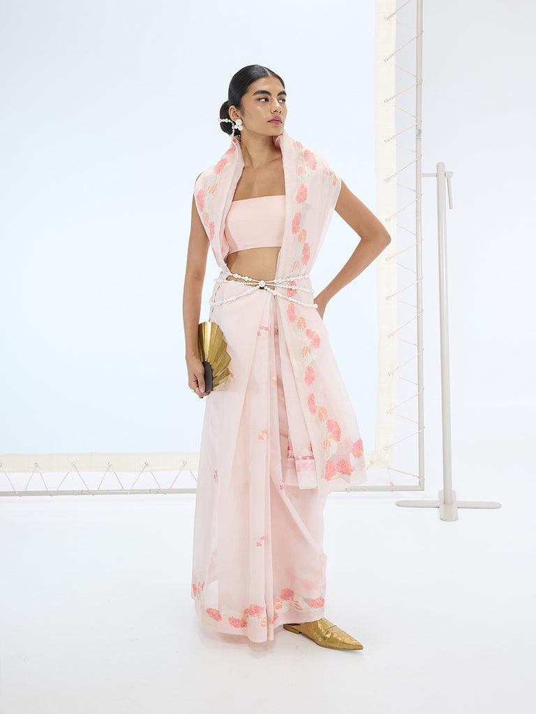 The Anna Saree In Pink