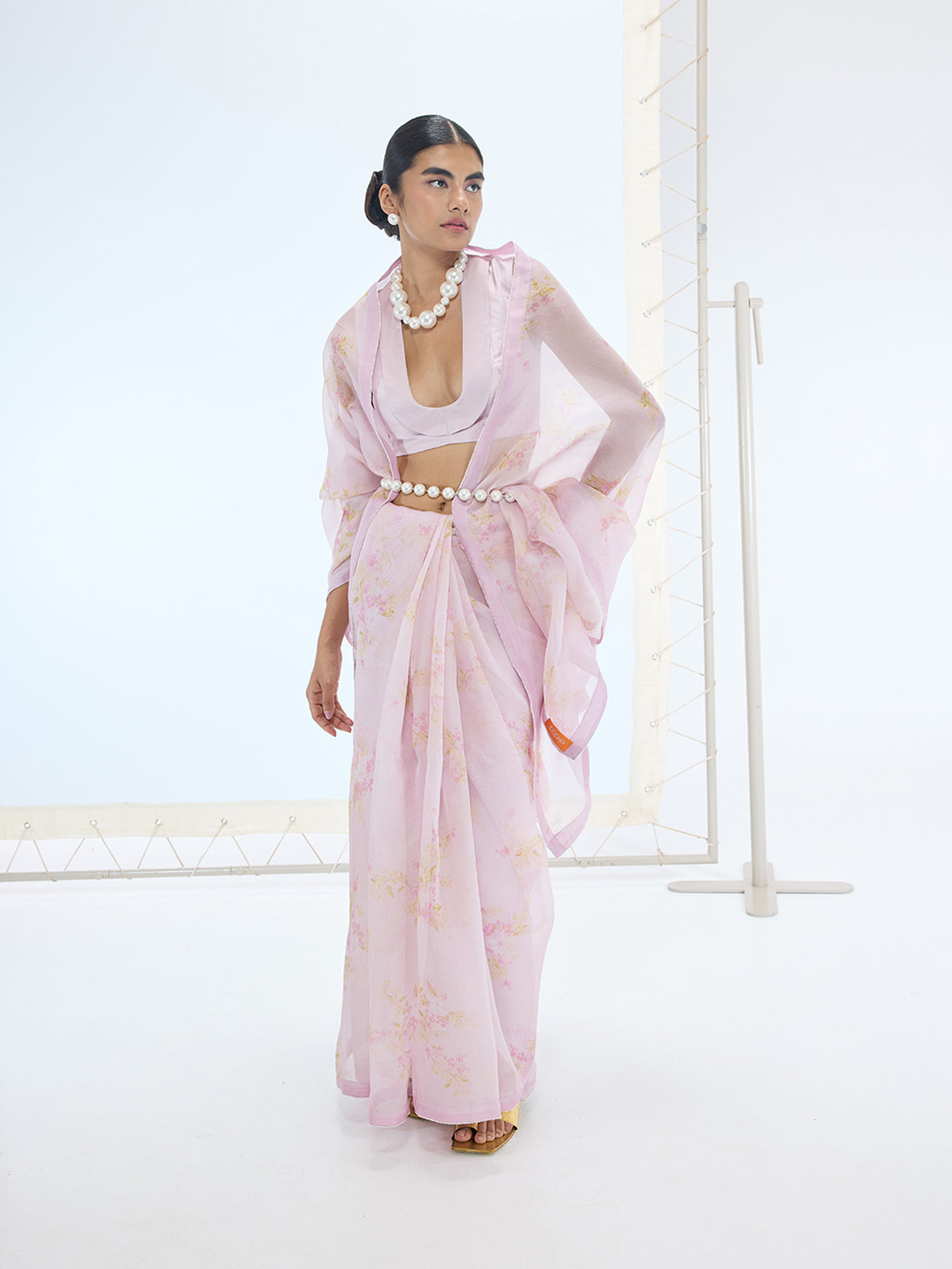 The Emma Saree In Pink