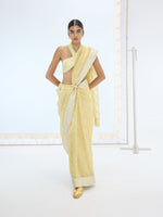 The Ivy Saree In Lemon