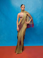 Multicolour Chiffon Digital Print Saree