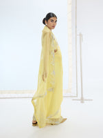 The Eve Saree In Lemon
