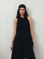 BRISTOL BLACK COWL TOP