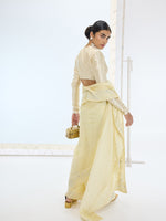 The Luna Saree In Lemon