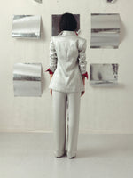 GRAY MIST STRAIGHT PANTS