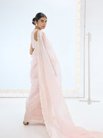 The Ella Saree In Peach