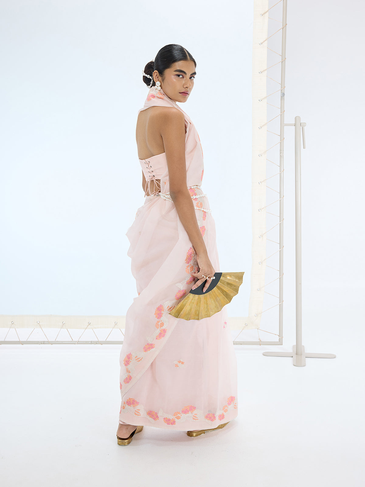 The Anna Saree In Pink