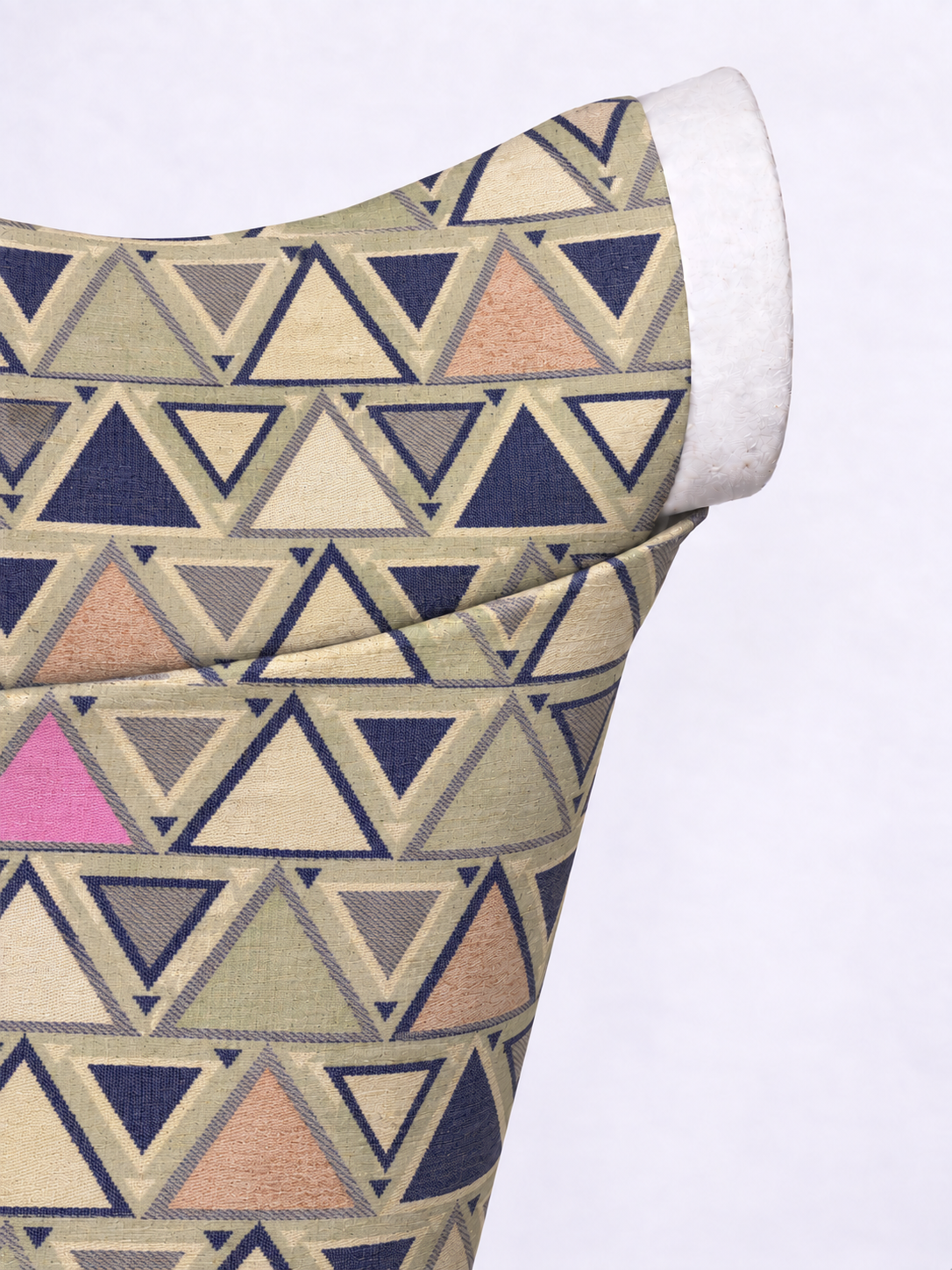 Handwoven Multi-colour Cutwork Blouse Fabric