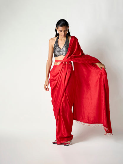 Zia Handwoven Pre-draped Saree