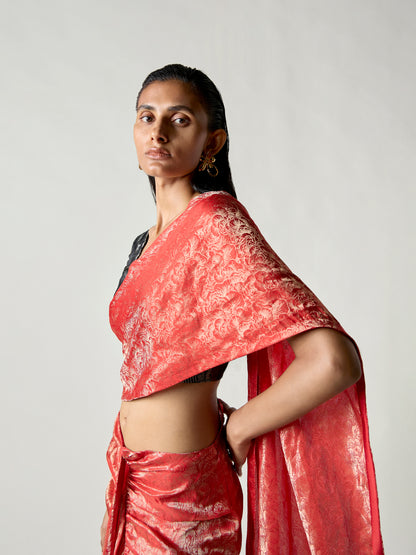 Rida Handwoven Pre-draped Saree