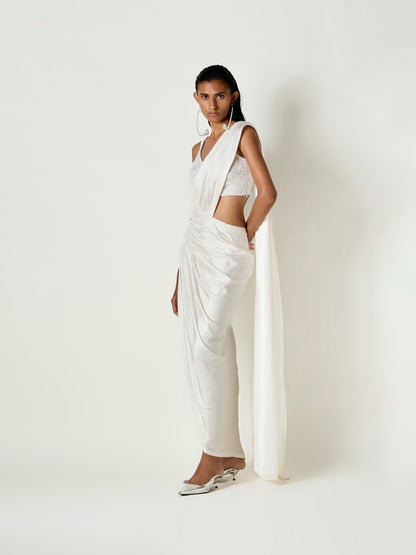 Nia Handwoven Pre-draped Saree