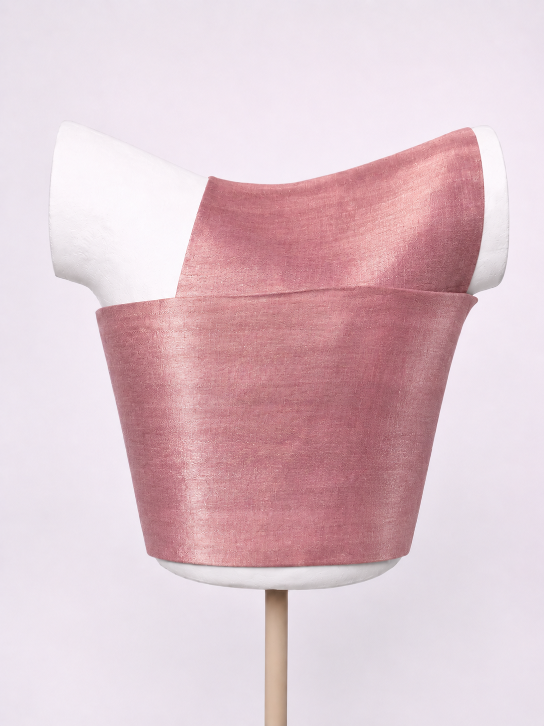 Handwoven Pink Blouse Fabric
