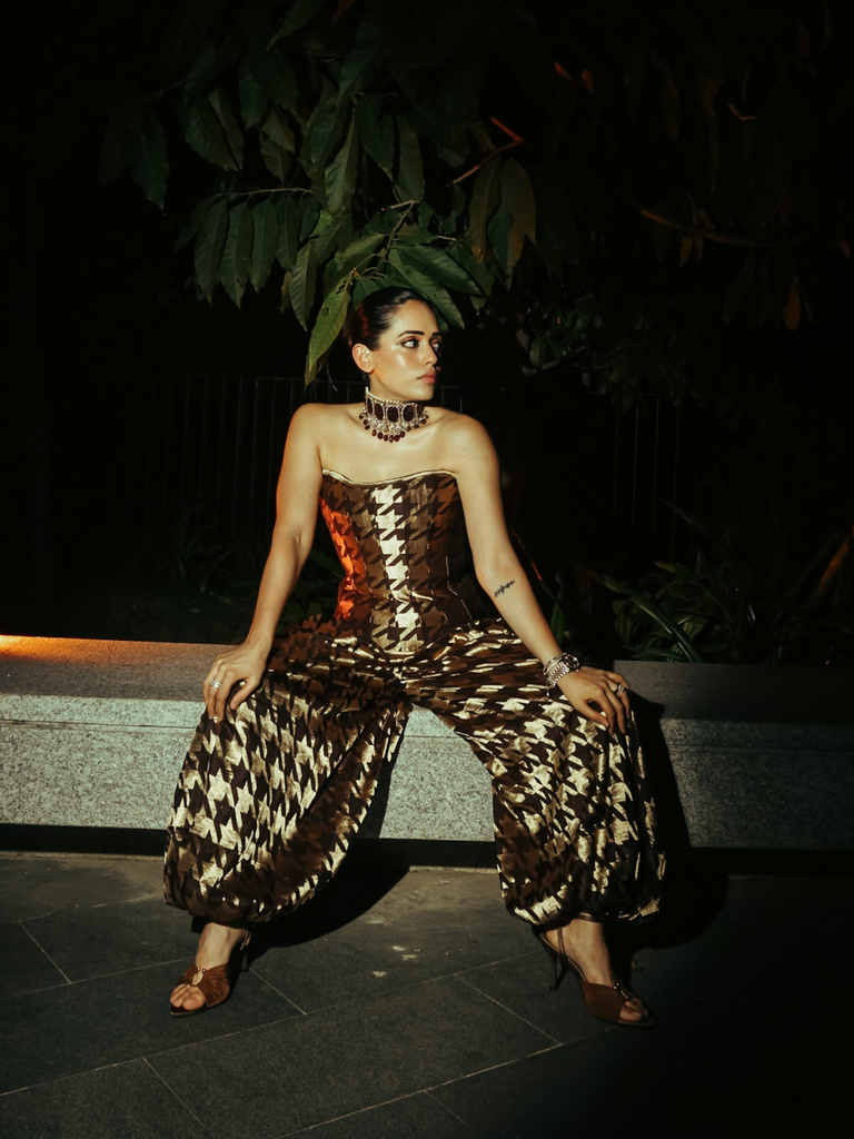 Espresso Gerum Co-ord Set