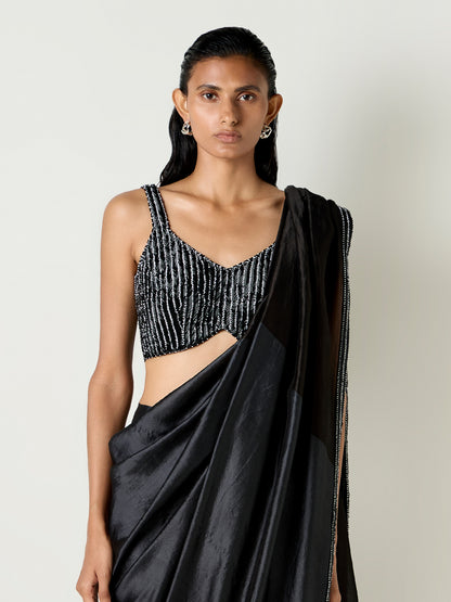 Kasha Handwoven Pre-draped Saree