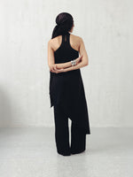 BRISTOL BLACK COWL TOP